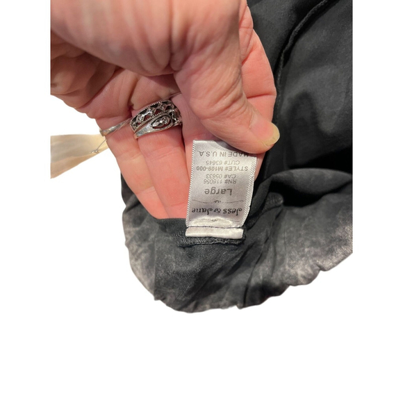 nwt BLACK JESS AND JANE PANTS WITH POCKETS LARGE - Picture 7 of 7